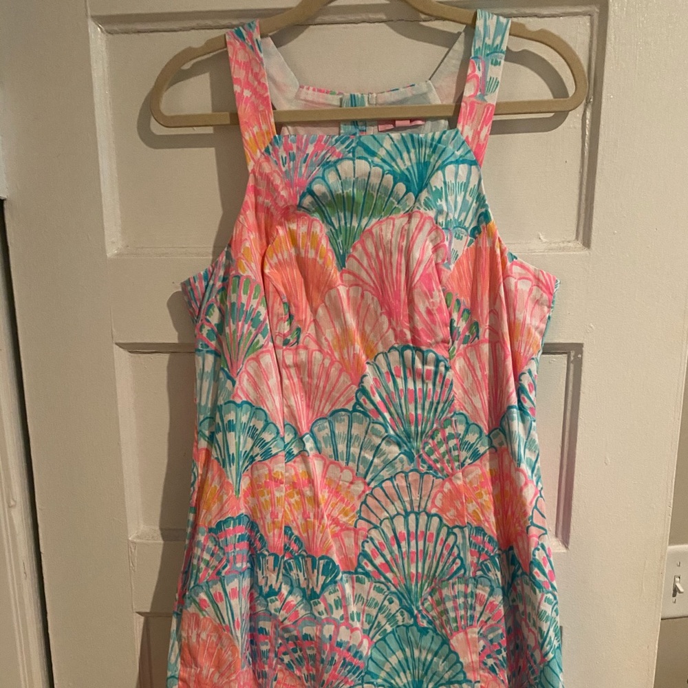 Oh-shello Lilly Pulitzer Shift Dress Size 12